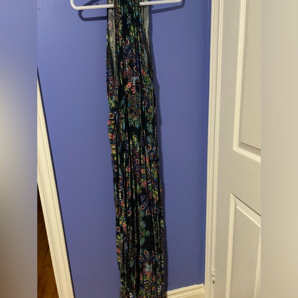 Aztec Print Halter Neck Midi Dress - Picture 1 of 2